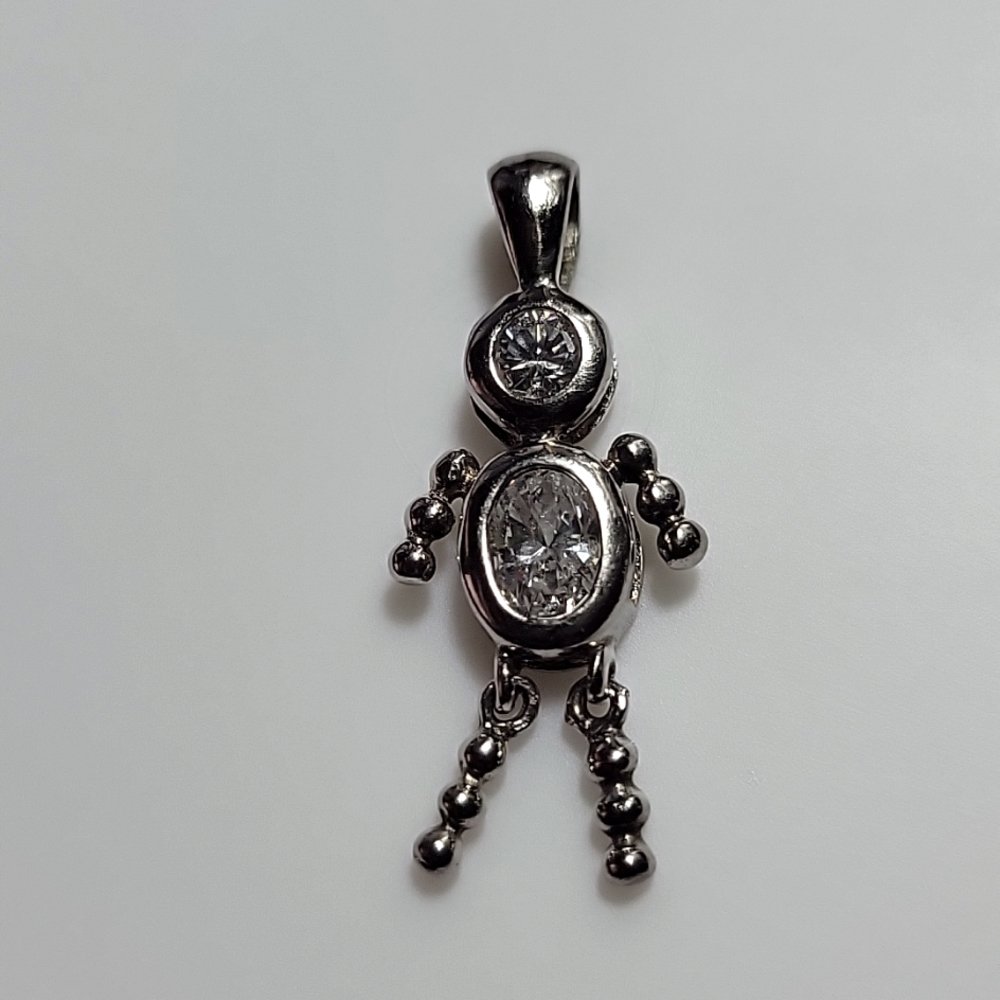 Sterling Silver Charm, 925 SS
